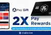 Earn 2X Pay Rewards by Shopping Online Using Crypto.com Pay Gift Cards